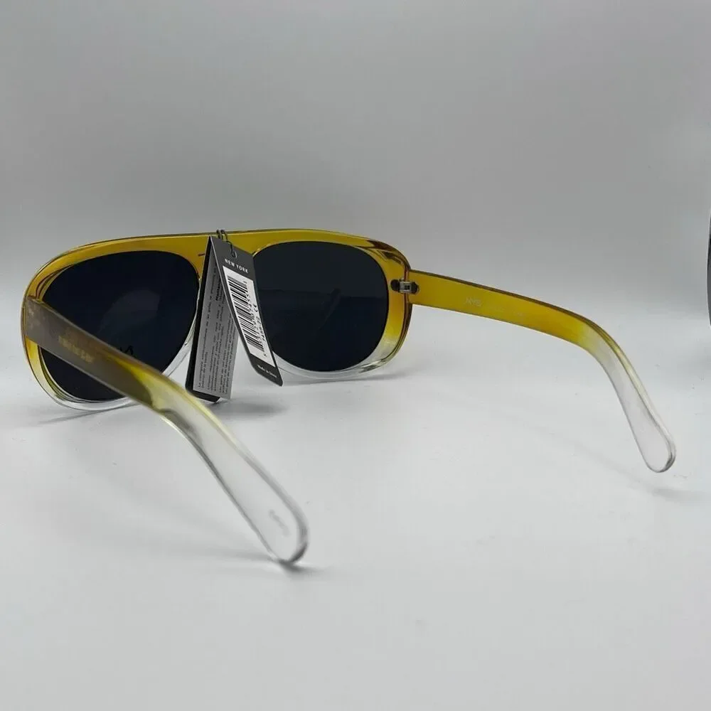 NYS Collection Womens Waverly Place Sunglasses Yellow NWT